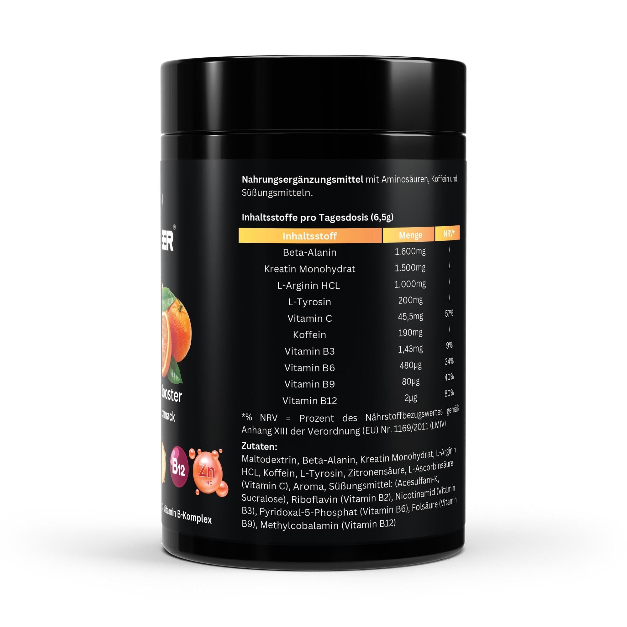 Pre-Workout Booster Tutti Frutti - 520g