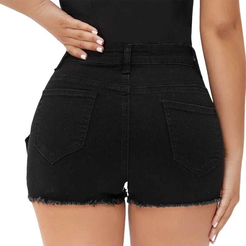Ripped Stretch Casual Bottoms for Her