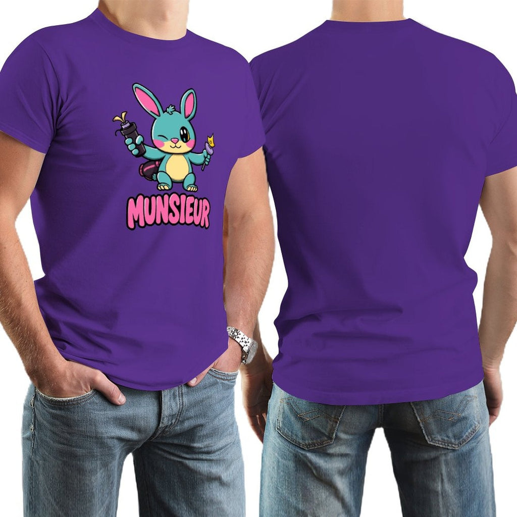 Munsieur Men's Tee Easter Collection "Blaze" Designer Tee for Easter