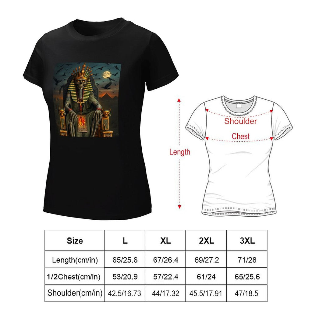 Munsieur Pharaoh's Reign Collection Women's T-Shirt (High Definition & Front Printing)