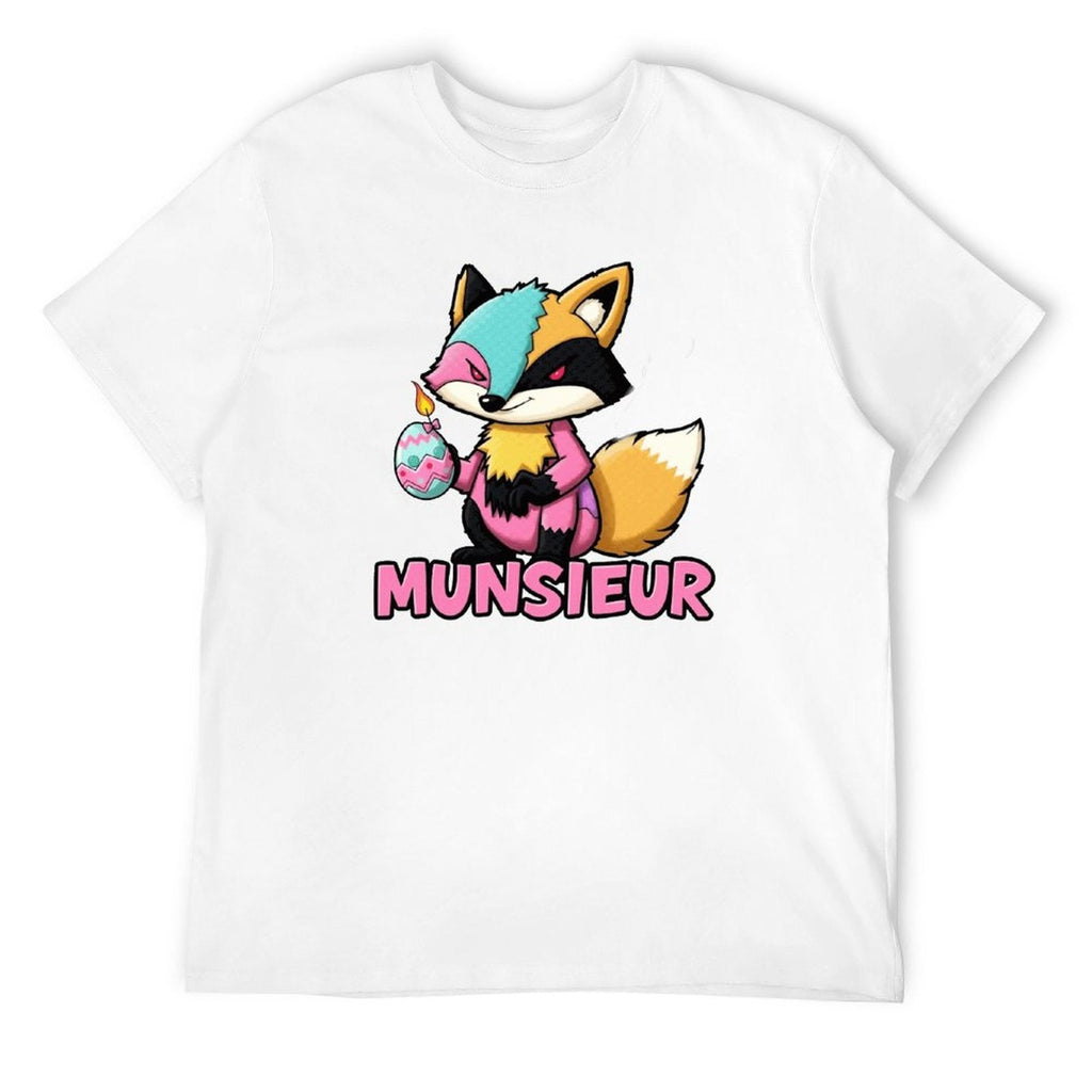 Munsieur Men's Tee Easter Collection "Sly Fox" Designer Tee