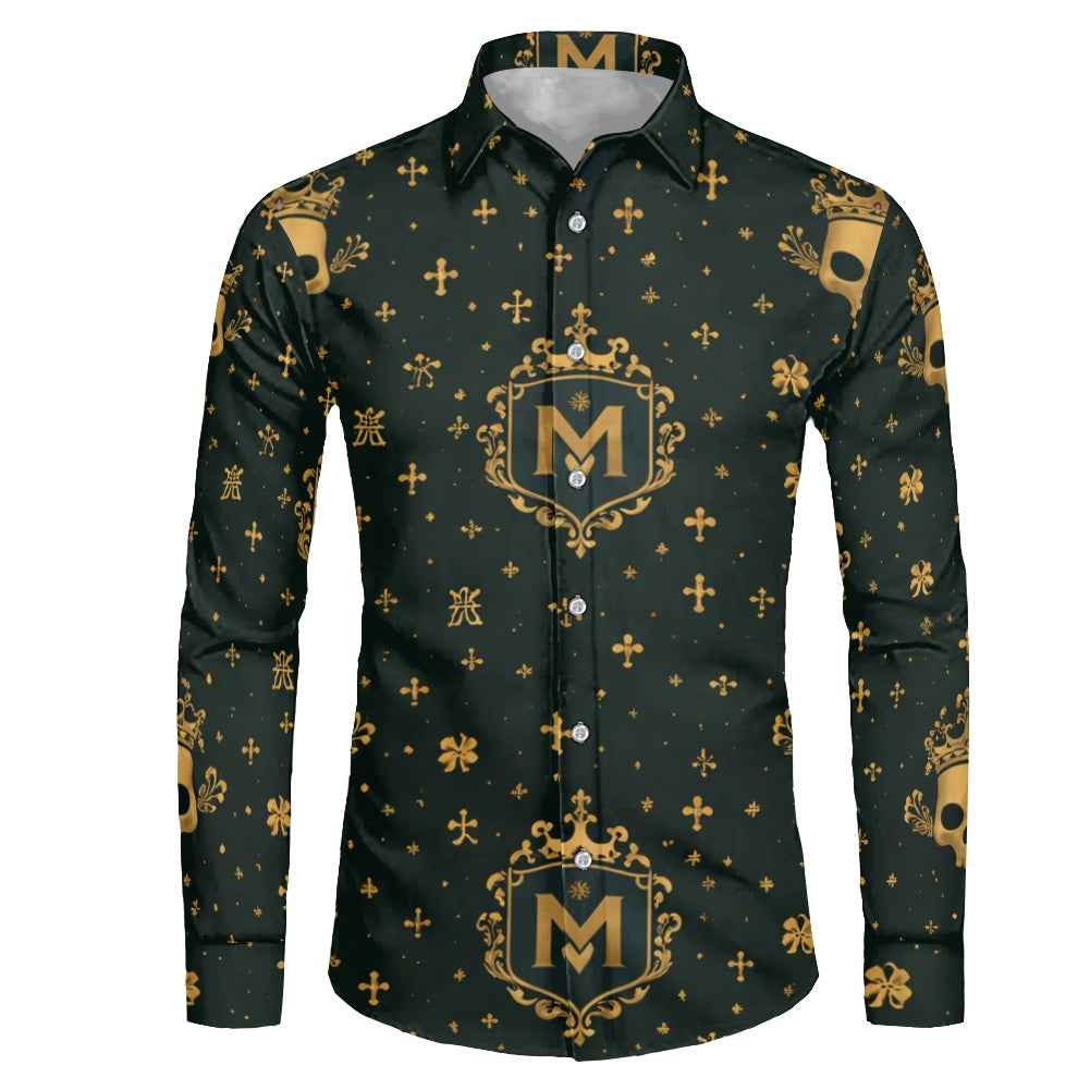 MUNSIEUR Men's Long-Sleeved Tee