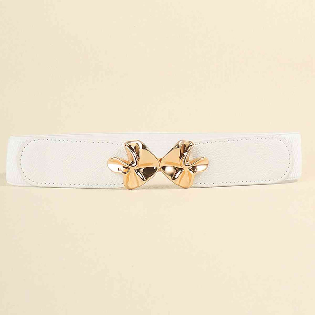 Alloy Buckle Elastic Belt