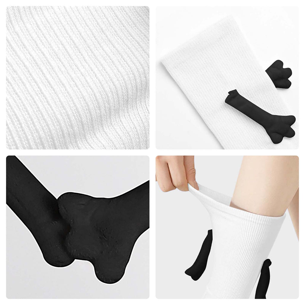 Munsieur Design "Buddy Socks" Magnetic Holding Hands Funny Socks accessories