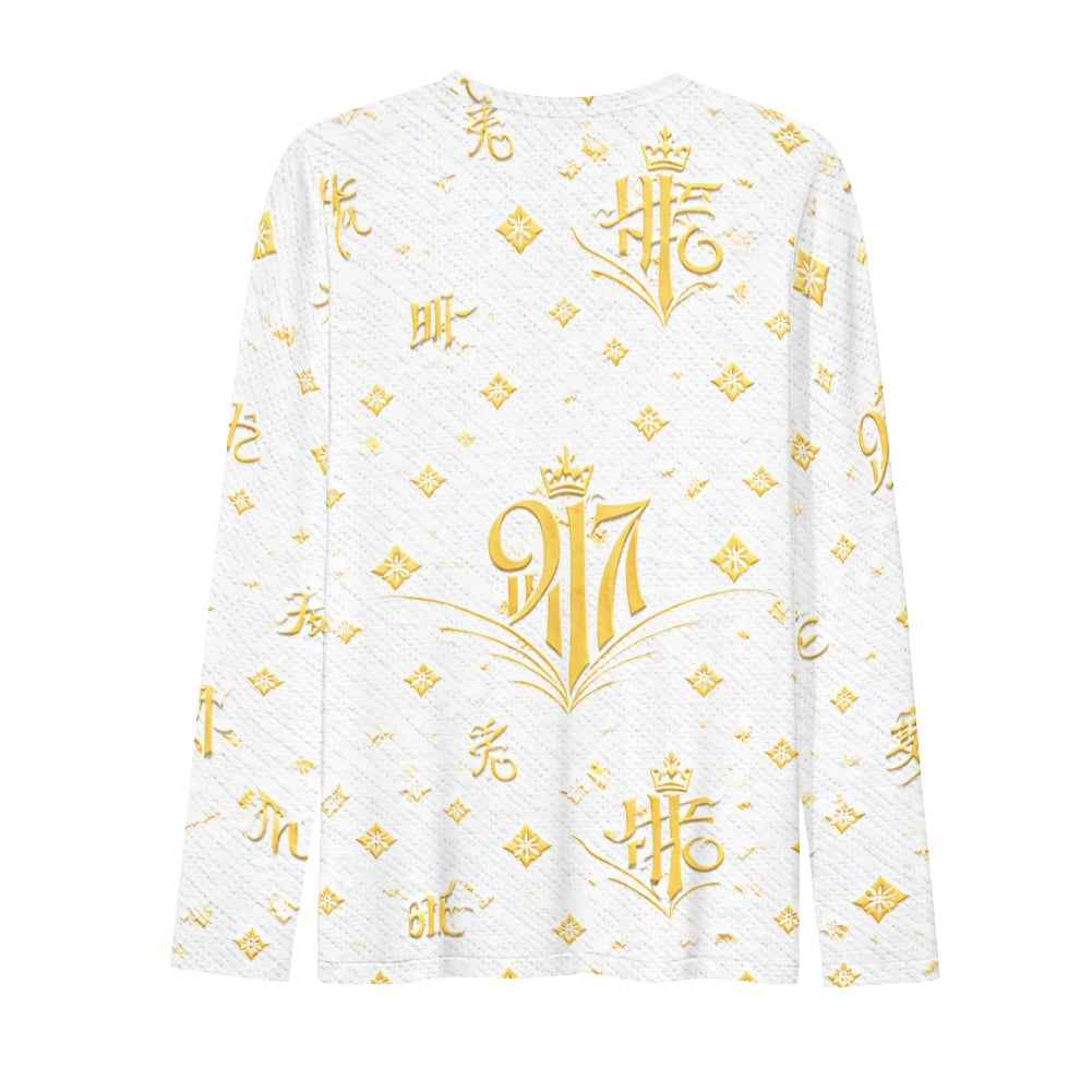 MUNSIEUR Women's Long Sleeve T-shirt "917" Signature Collection New Arrivals