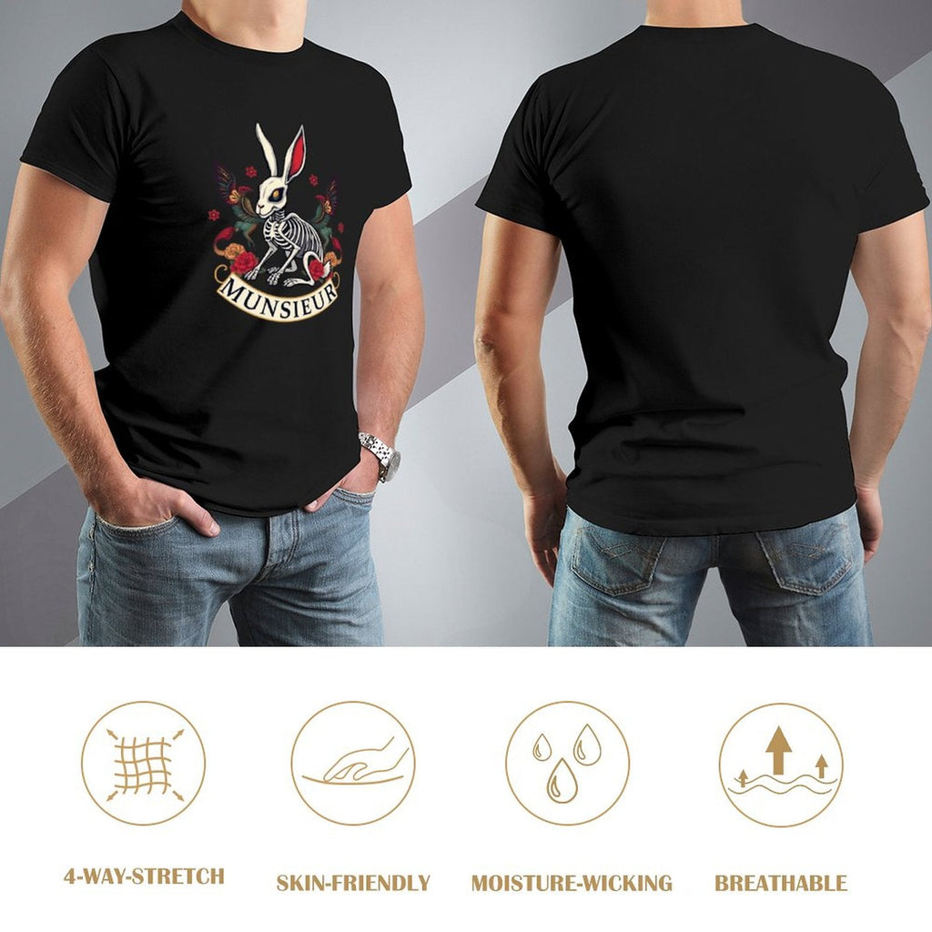 Munsieur Brand Tee "Rabbit FuFu" Streetwear Design Stylish Tee for Men