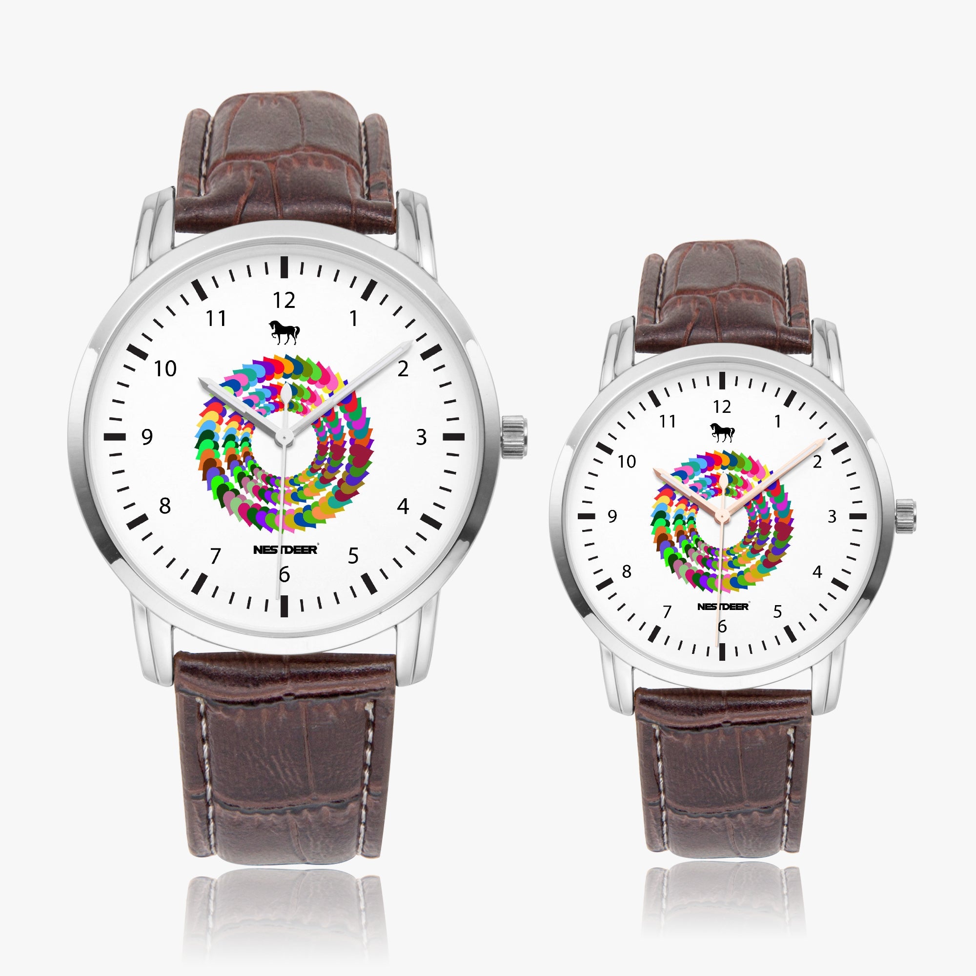 265. Instafamous Wide Type Quartz watch