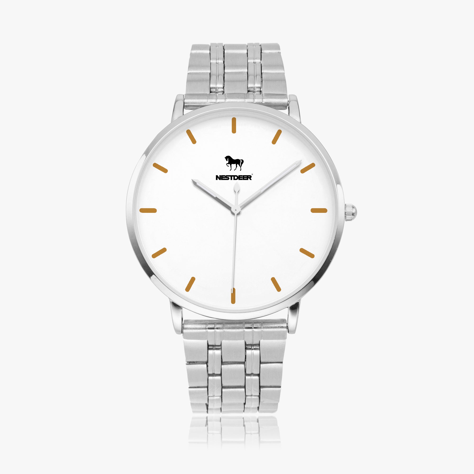 273. Instafamous Steel Strap Quartz watch