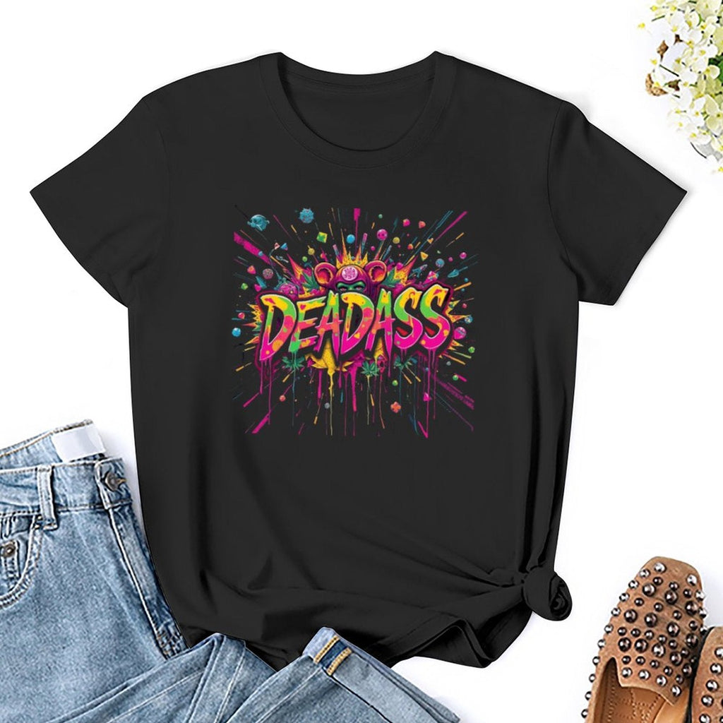 T-shirt for Women "DeadA**" Streetwear Crown Co. 👑
