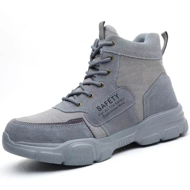 Safety Steel-Toe Men's Working Boots