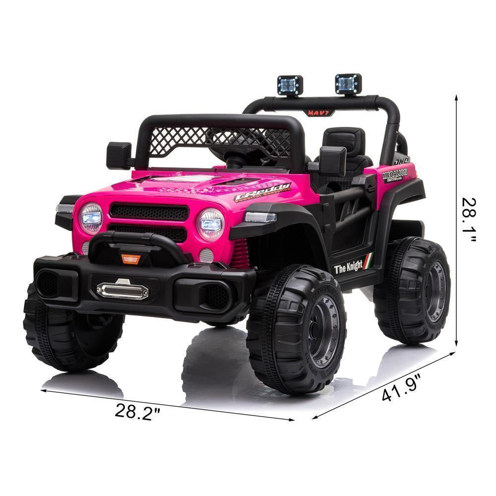 6 Colors Kids Ride-On Truck with Remote Control - Battery Powered Electric Car for Gifting