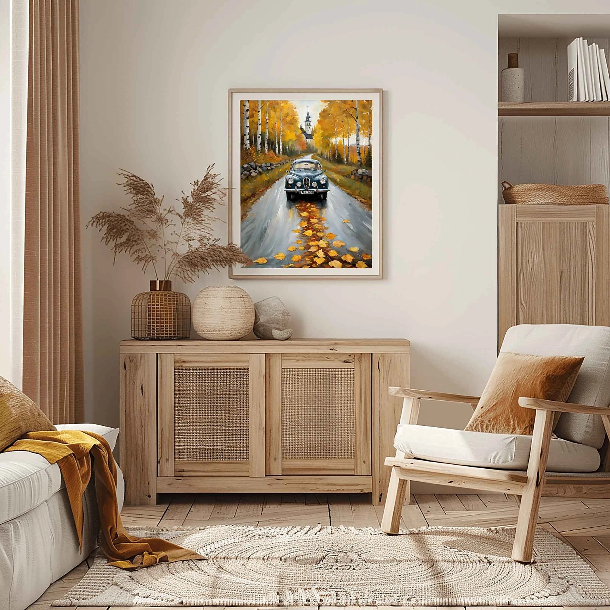 1960 Swedish Rally Legend - Forest Edition | Poster Canvas