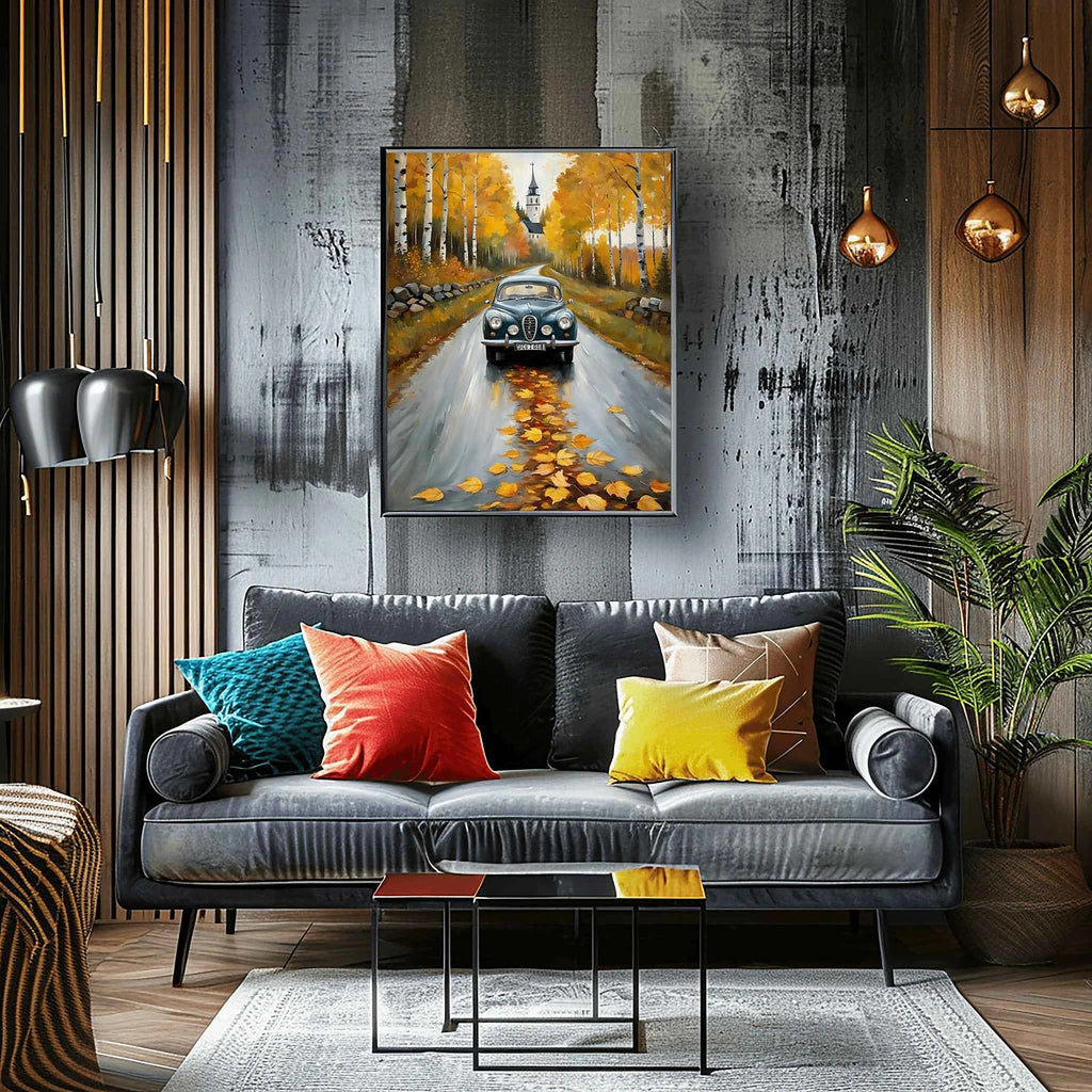 1960 Swedish Rally Legend - Forest Edition | Poster Canvas