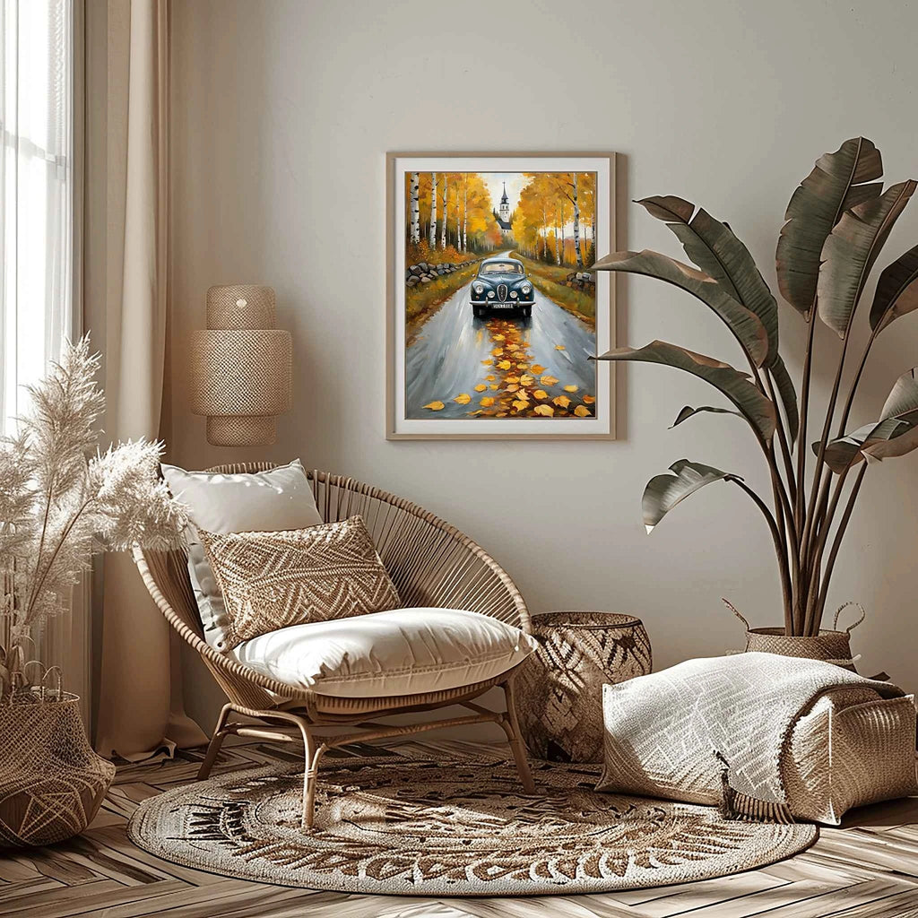 1960 Swedish Rally Legend - Forest Edition | Poster Canvas