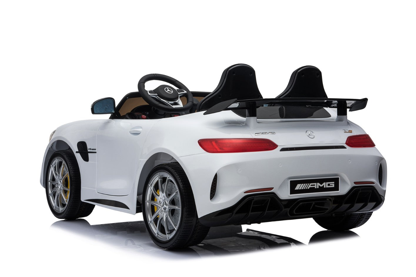 Mercedes Benz Ride On Car GT For Children 2 Seater W/Magic Cars® Wireless Parental Control