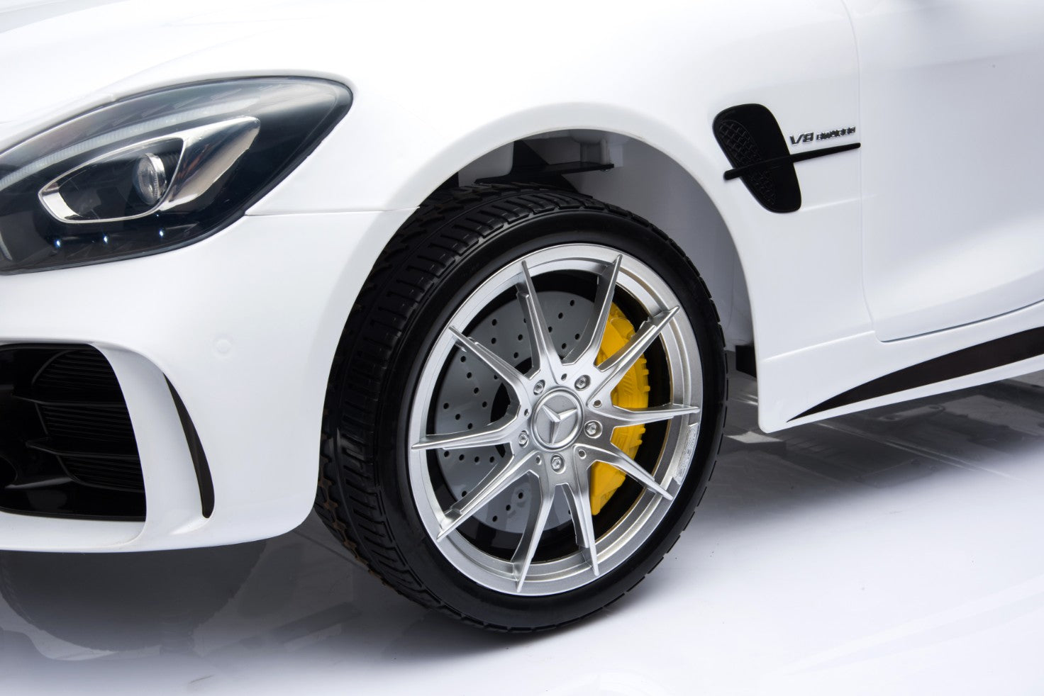 Mercedes Benz Ride On Car GT For Children 2 Seater W/Magic Cars® Wireless Parental Control