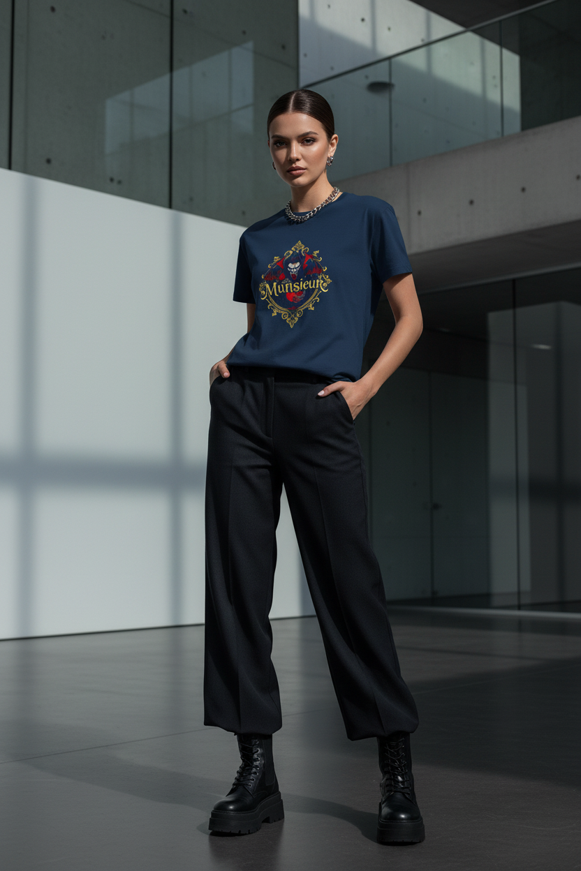 Women's Munsieur T-shirt "Noor" Valentine's Day Design Bleeding Collection