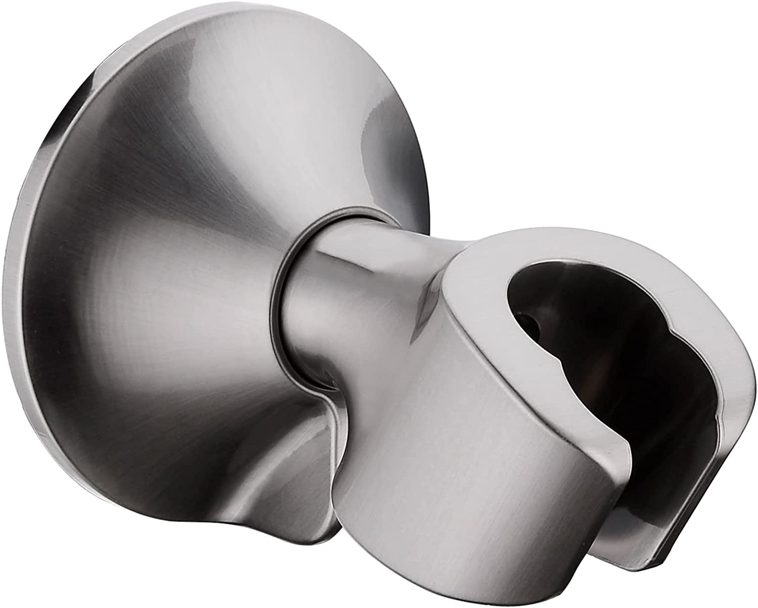 Handheld Shower Head Holder with Dual Angle Positions, Wall Suction Bracket