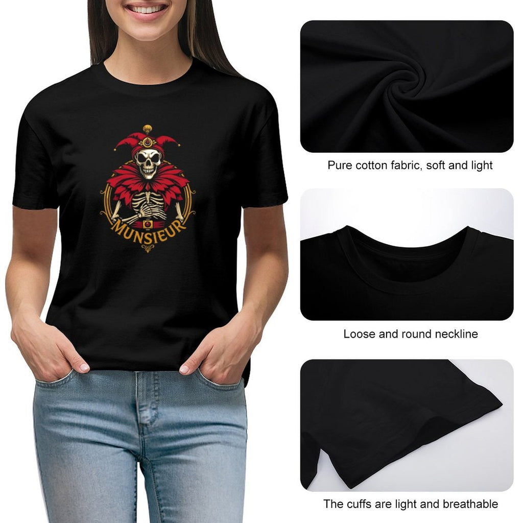 MUNSIEUR Premium Women's T-Shirts: Elevate Casual Wear with Luxe Quality for Her