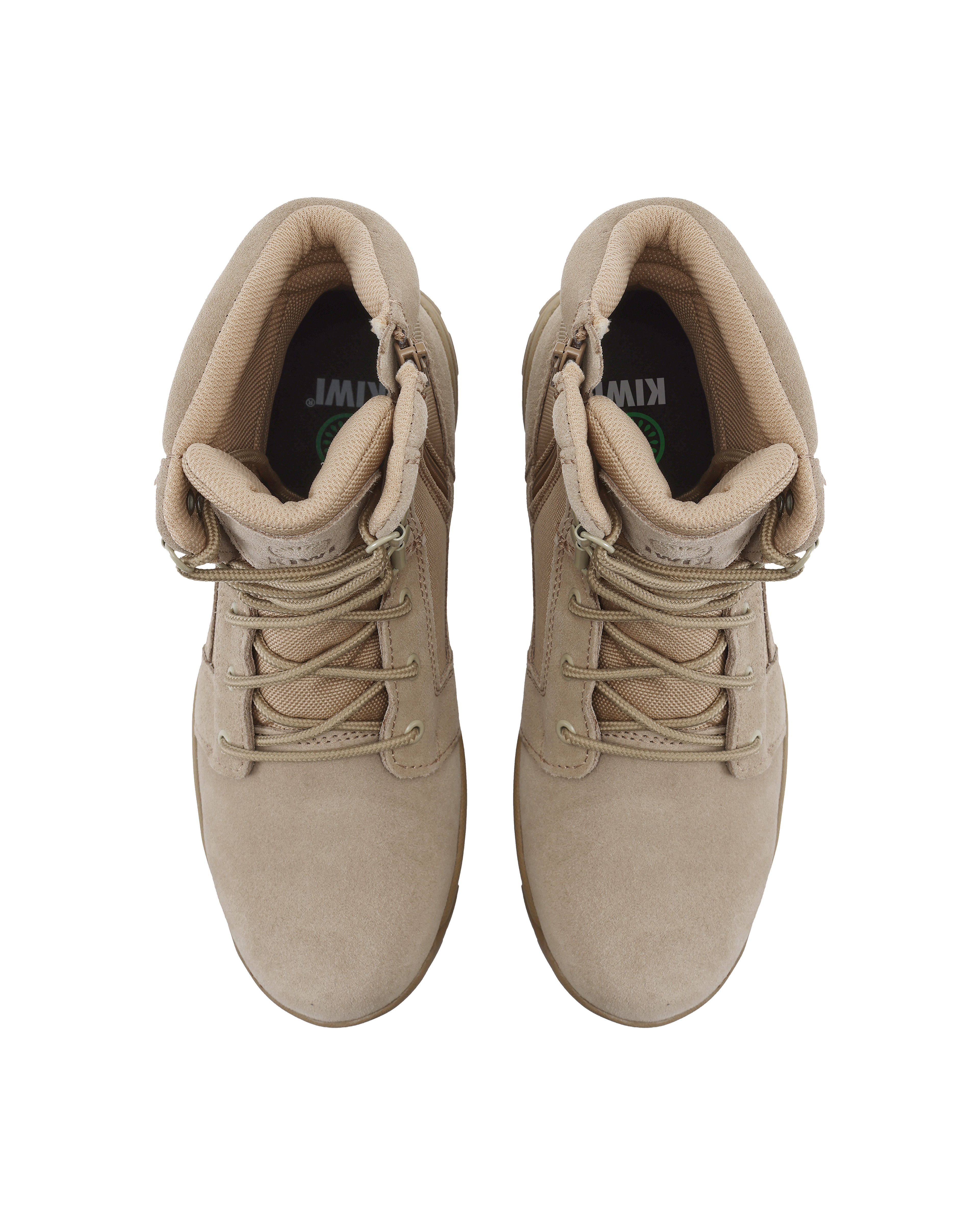 Kiwi Rugged Sand Suede 7" Zipped Water Resistant Tactical Boots [R62200]