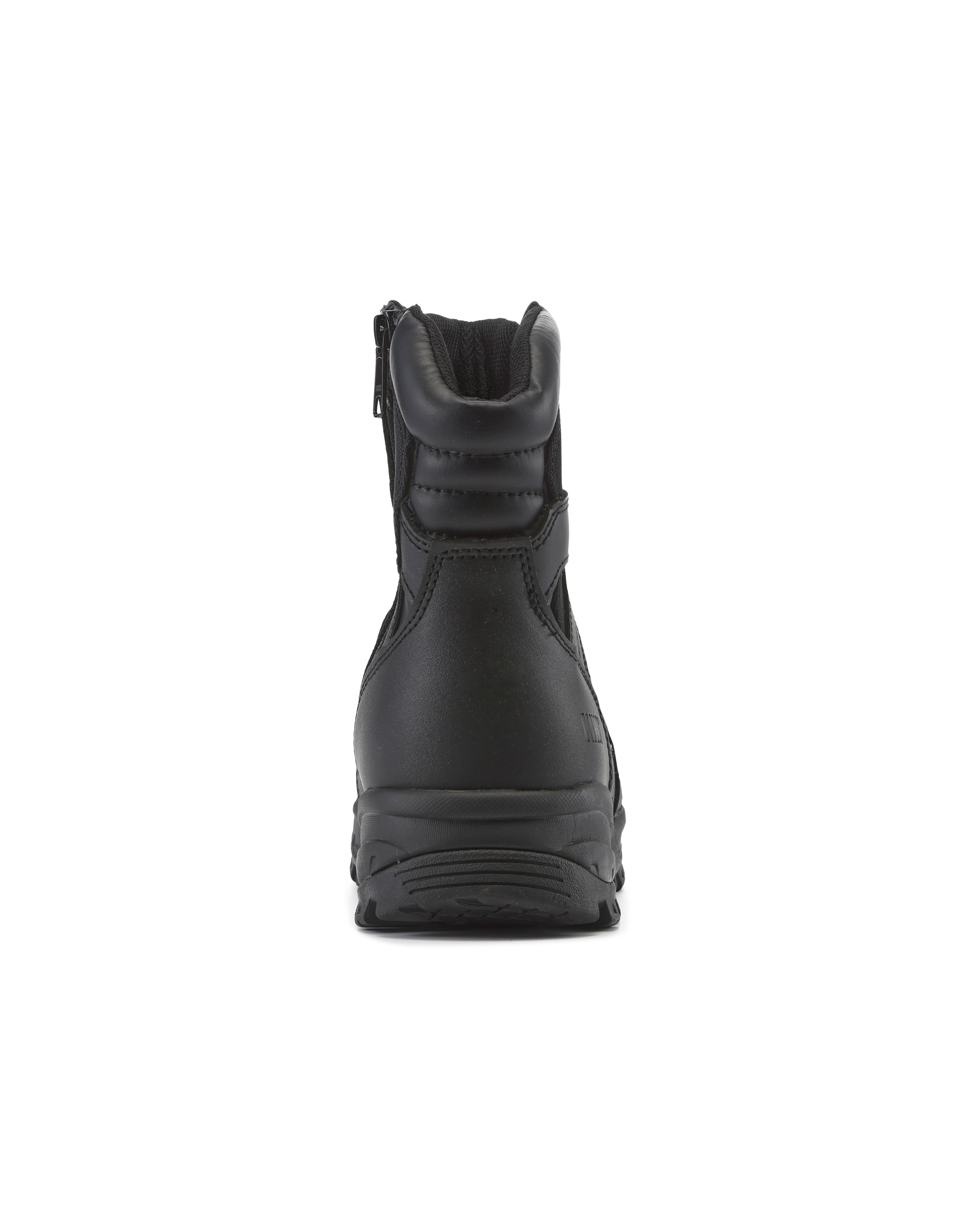 Kiwi Rugged Black Action Leather 7" Zipped Water Resistant Tactical Boots [R62300]