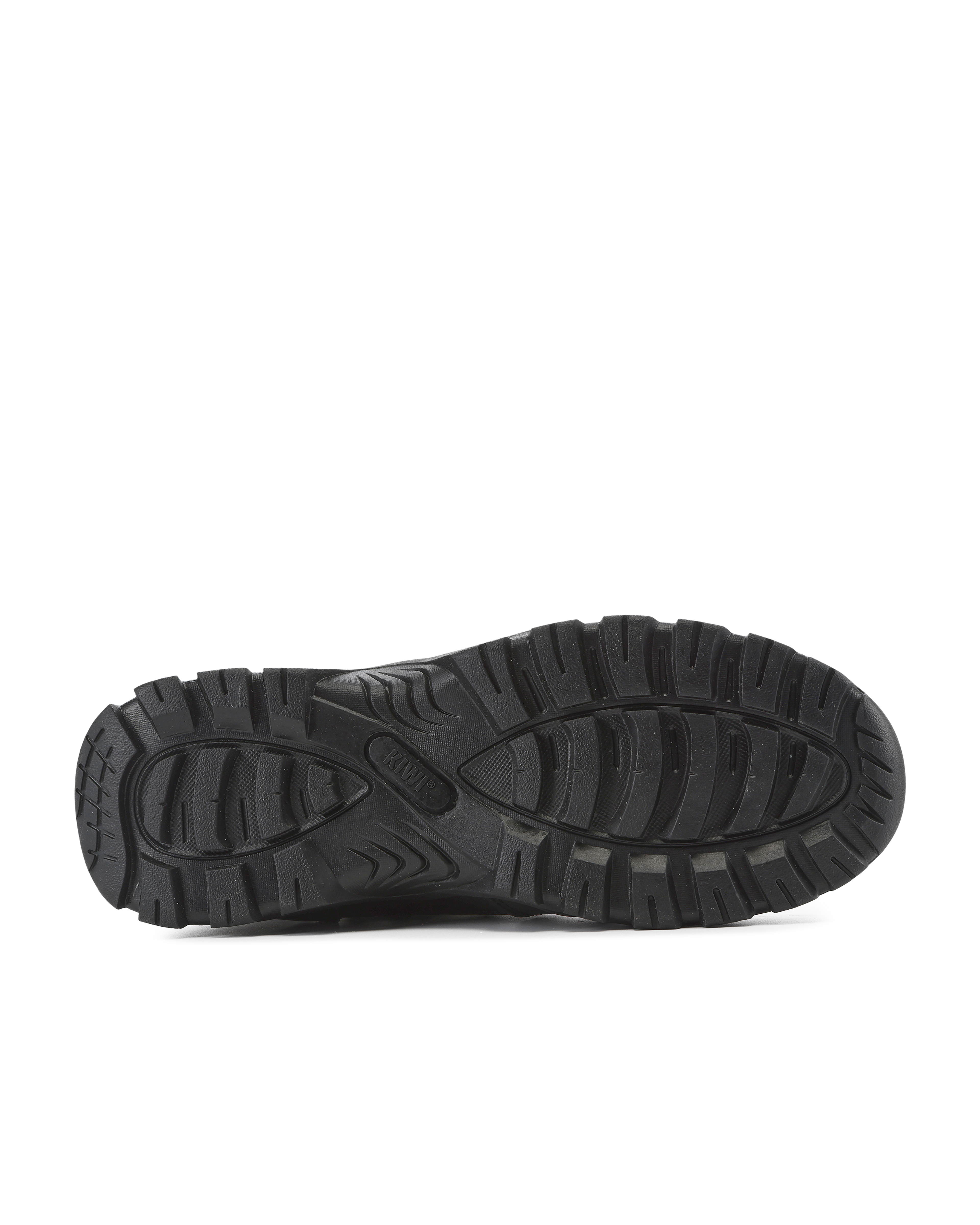 Kiwi Rugged Black Full Grain Leather Mid-Cut 6" Composite Toe Zipped Waterproof Tactical Boots [R68100]