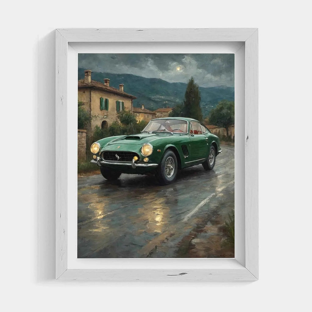 1963 Italian GT Berlinetta - Night Edition | Poster Canvas