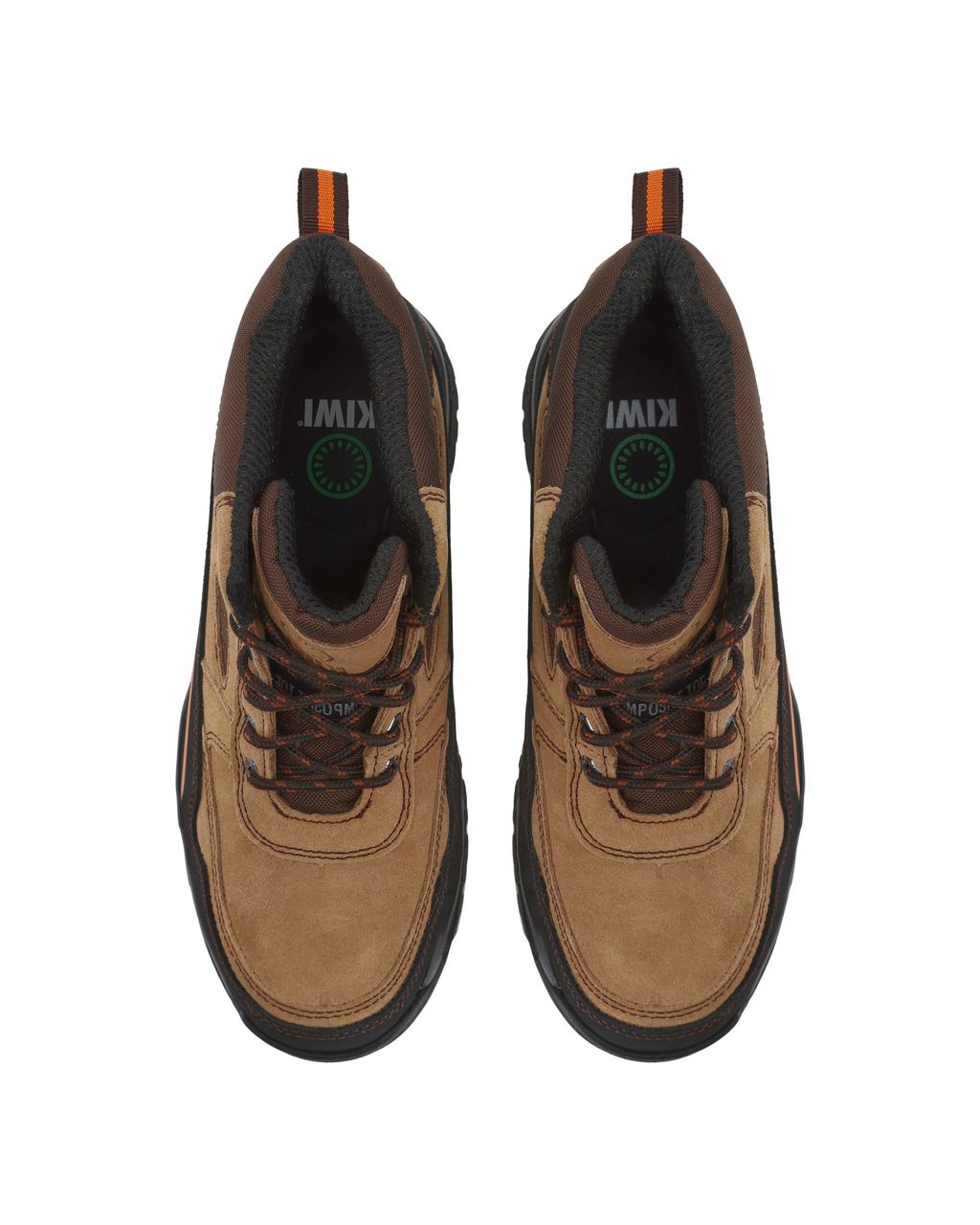 Kiwi Trail Wheat Suede/Nylon 5" Steel Toe Water Resistant Work Boots [R63200]
