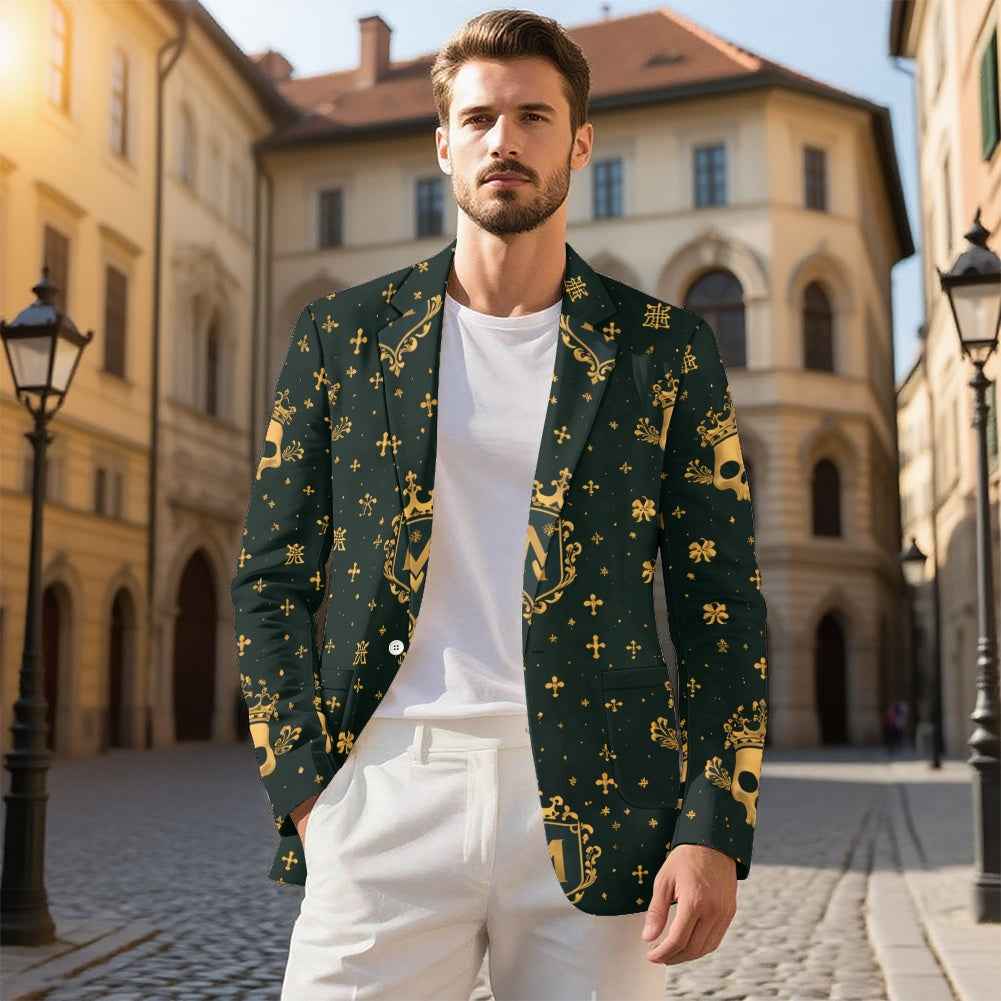 MUNSIEUR Men's Casual Blazer Coat