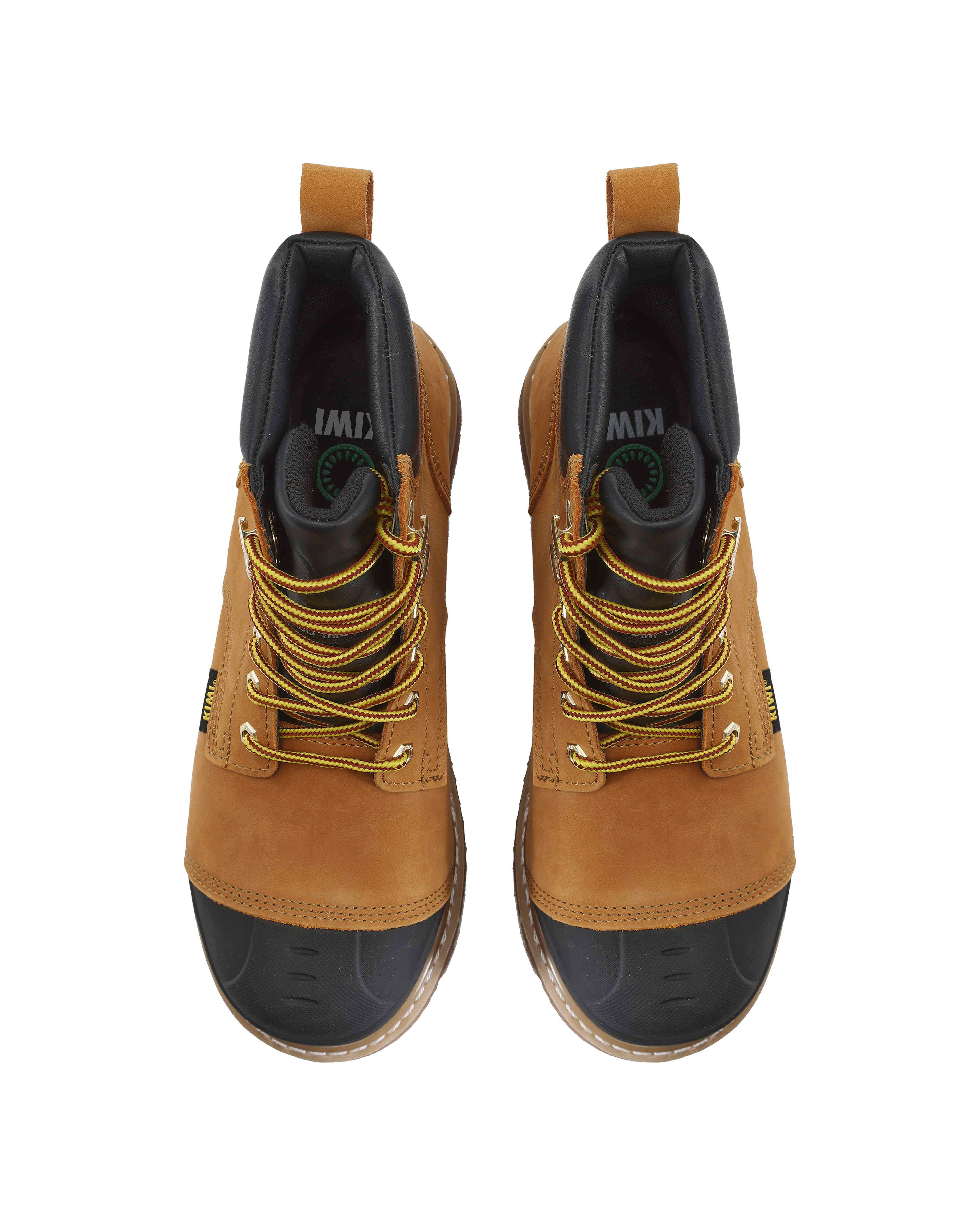 Kiwi Premium Wheat Nubuck 6" Composite Toe Waterproof Cap-Toe Work Boots [R69000]