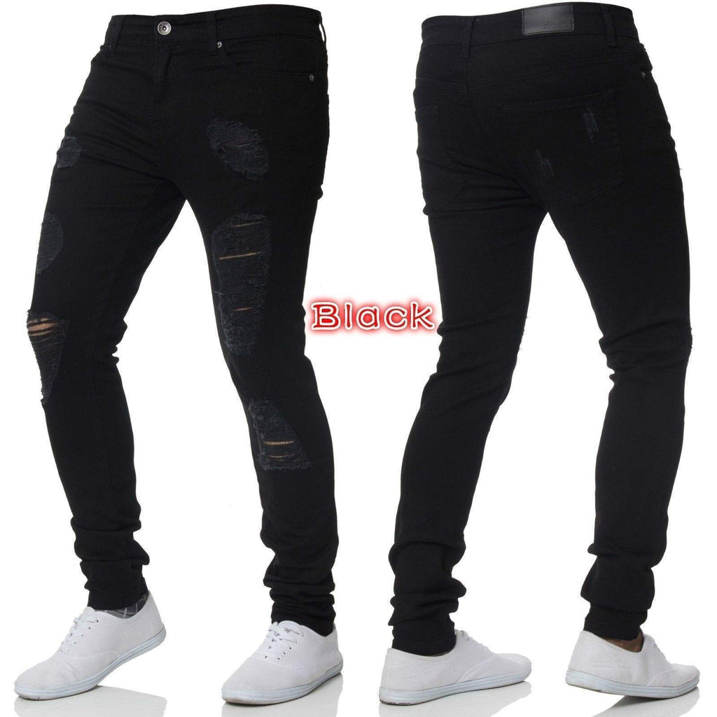 Pants For Men Spring Fashion Blue Grey