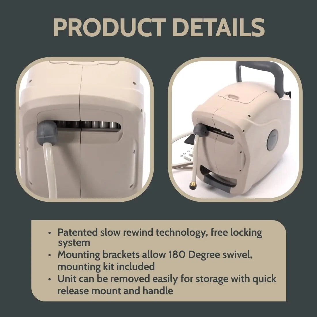 Sunneday Retractable Hose Reel