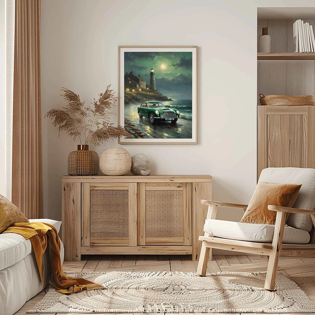 1964 British GT Elegance - Lighthouse Edition | Poster Canvas