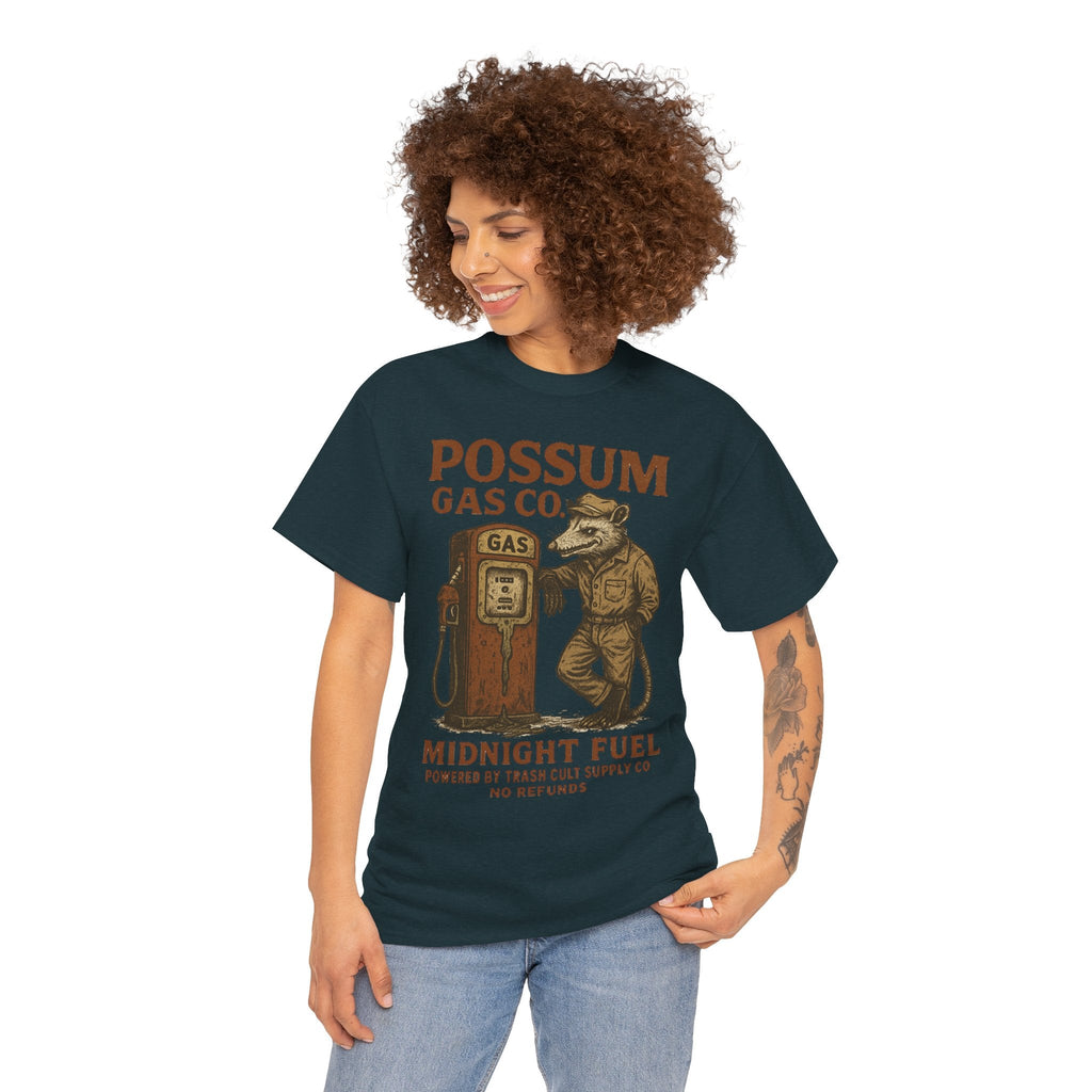 Possum Gas Co. Vintage Feral Mechanic Shirt – Trash Cult Supply Co. – Gildan 5000