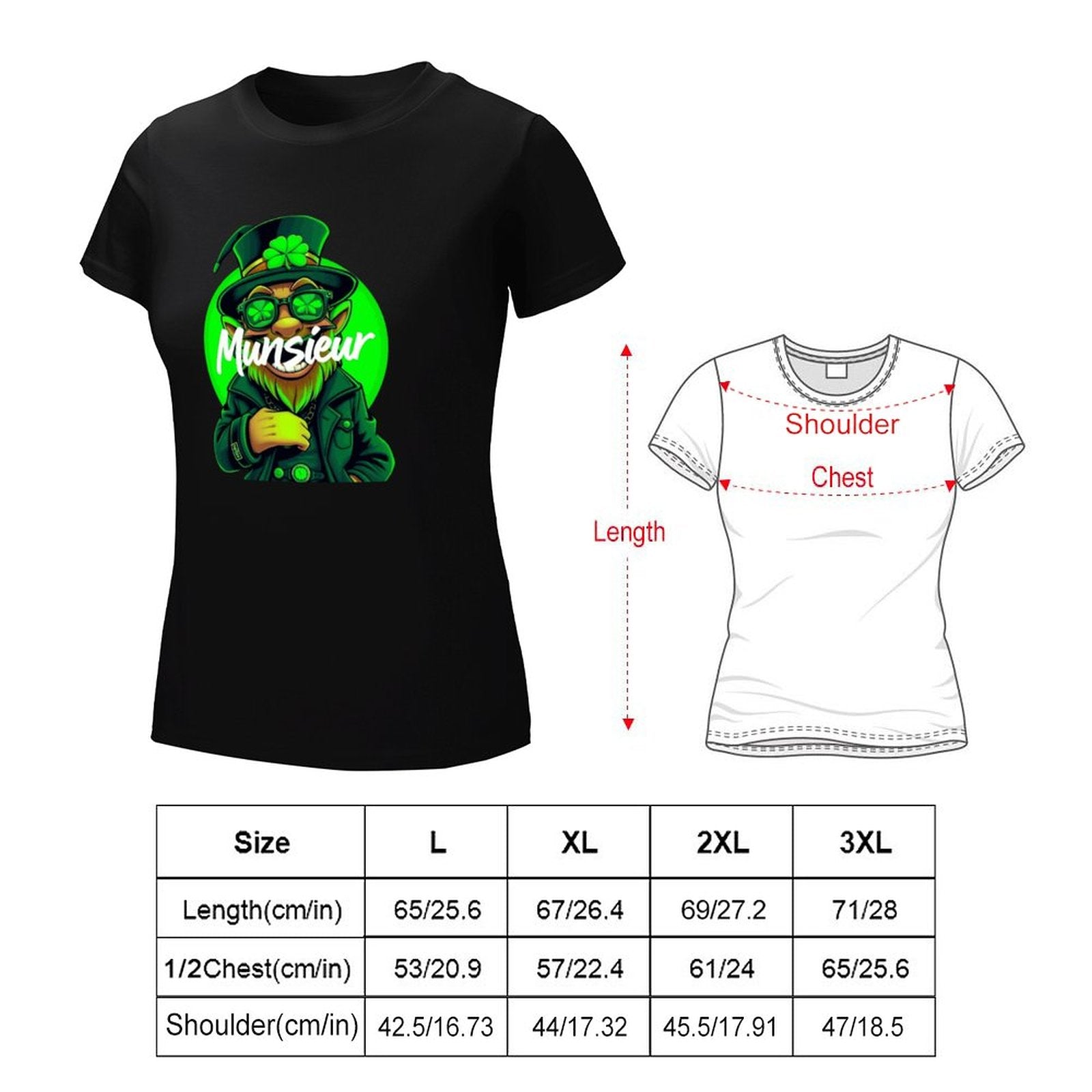 Munsieur St. Patrick's Day Collection Leprechaun Mafia "Tony" T-shirt