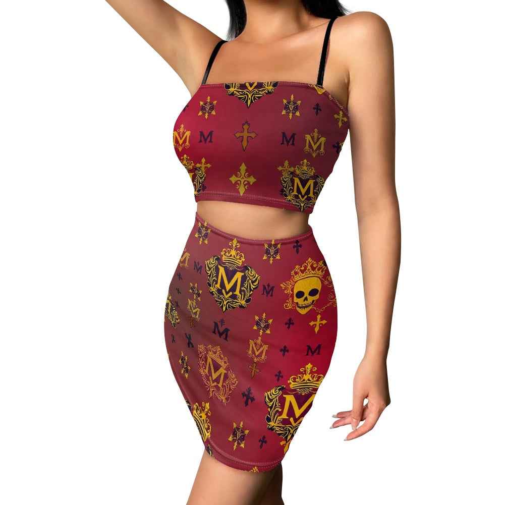 Women's Skirt Set - Two Piece Outfit