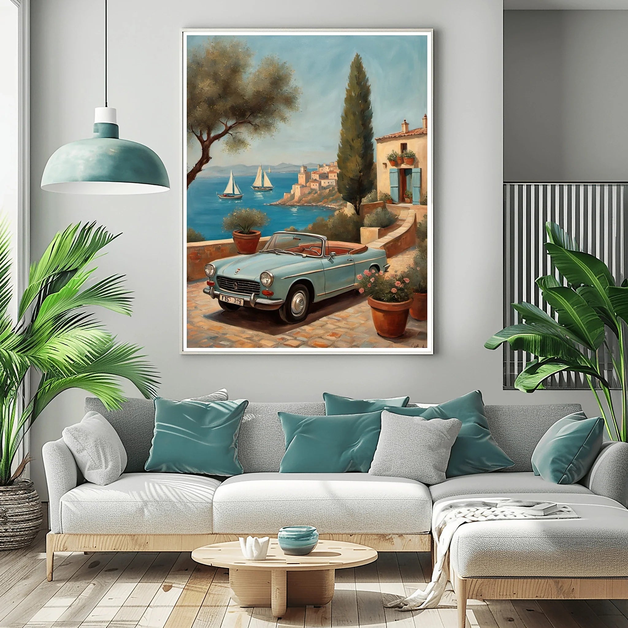 1965 French Safari Classic - Coastal Edition | Poster Canvas