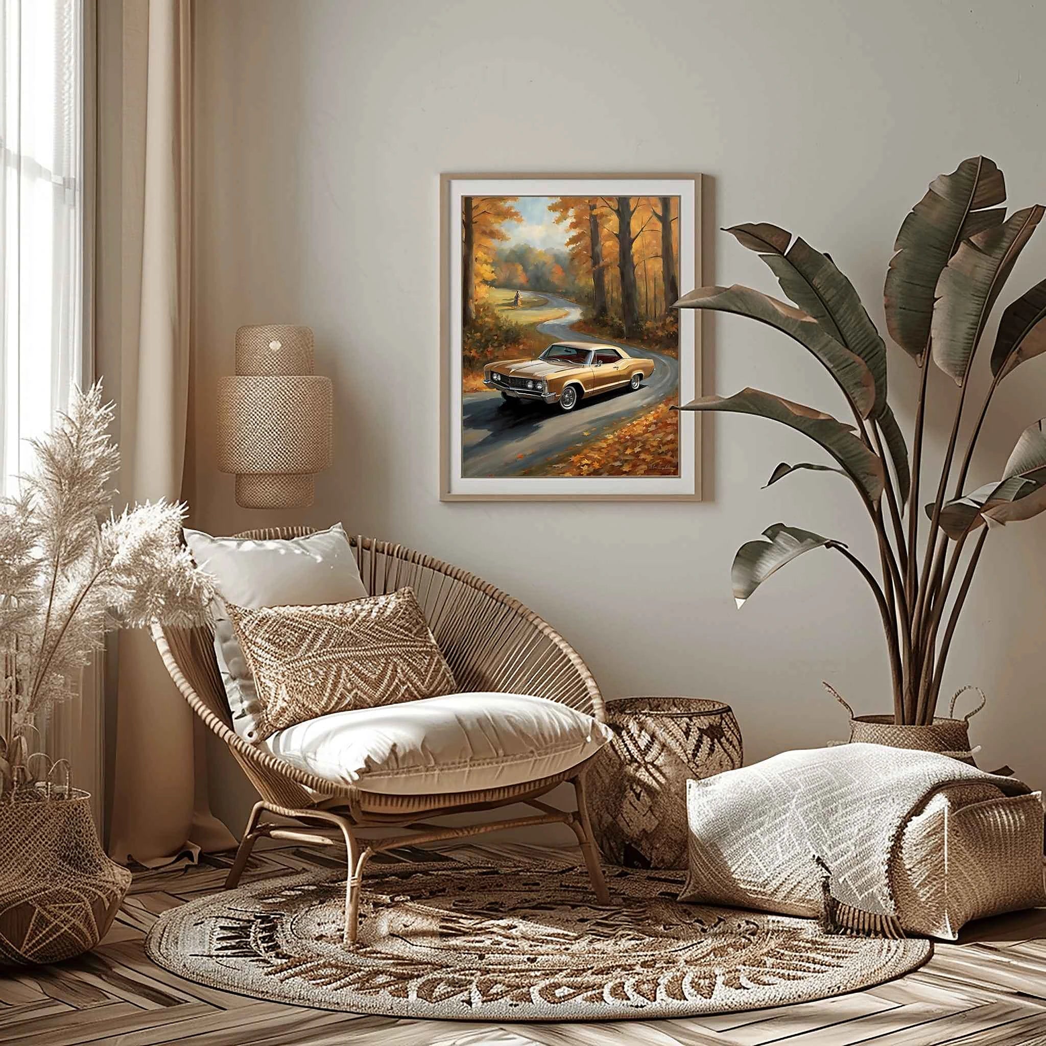 1965 Riviera Gran Sport - Forest Edition | Poster Canvas