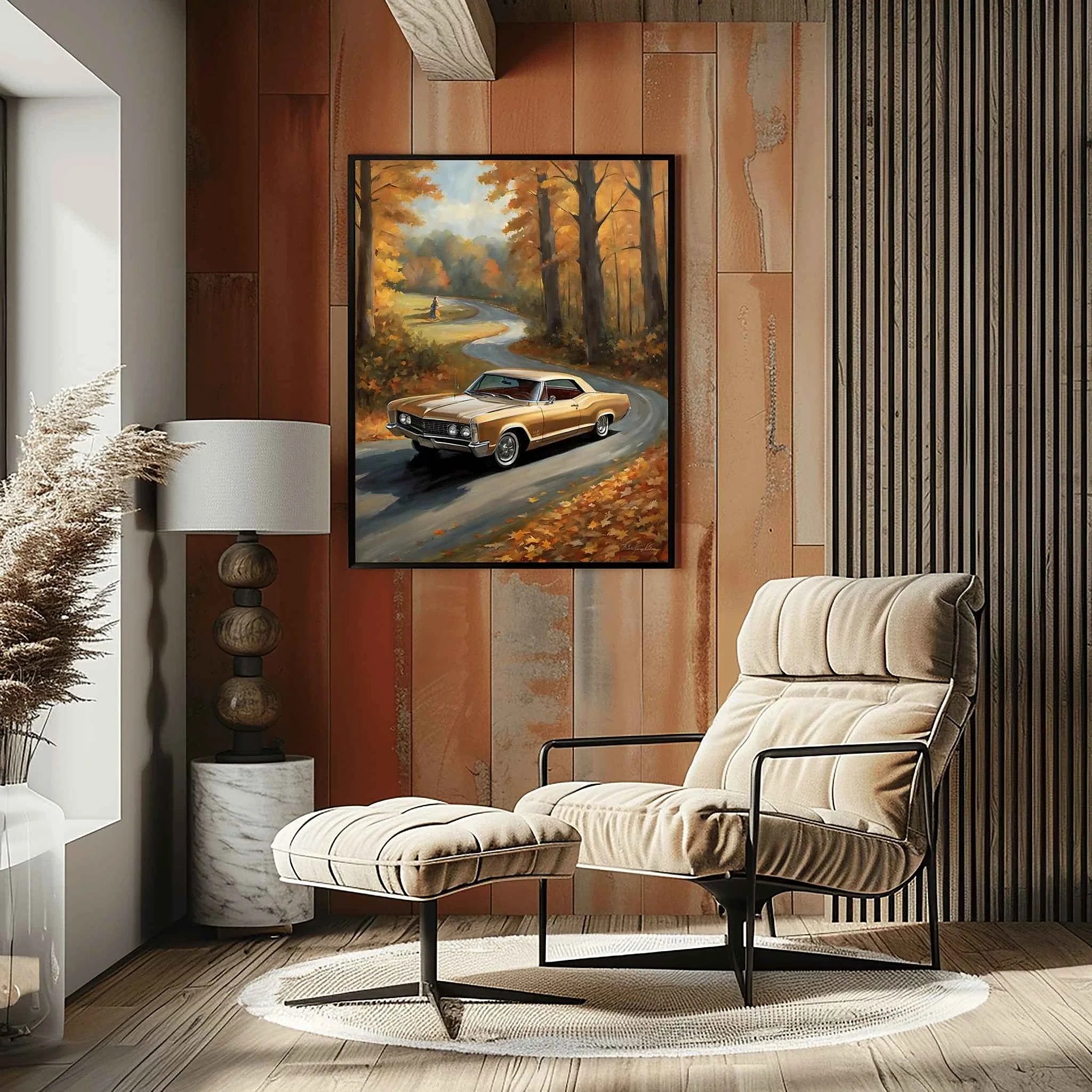 1965 Riviera Gran Sport - Forest Edition | Poster Canvas