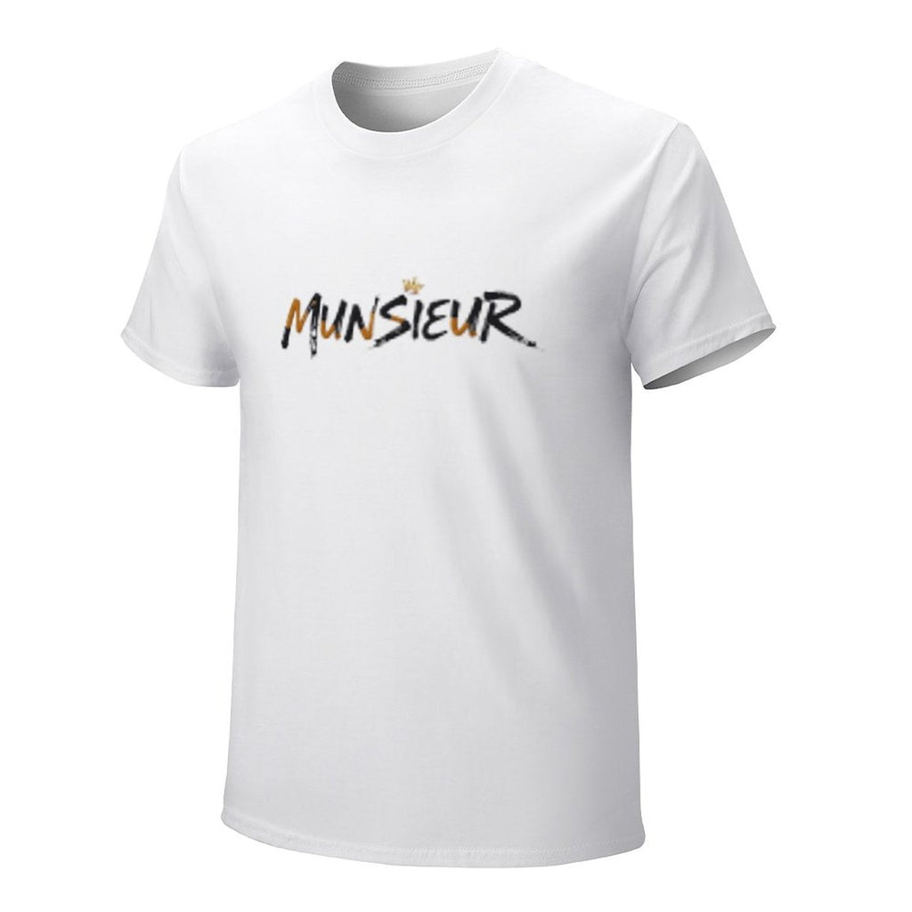 Munsieur Signature Men's Tee (High Definition & Front Printing)