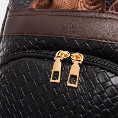 Stylish PU Leather Backpack for Everyday Adventures