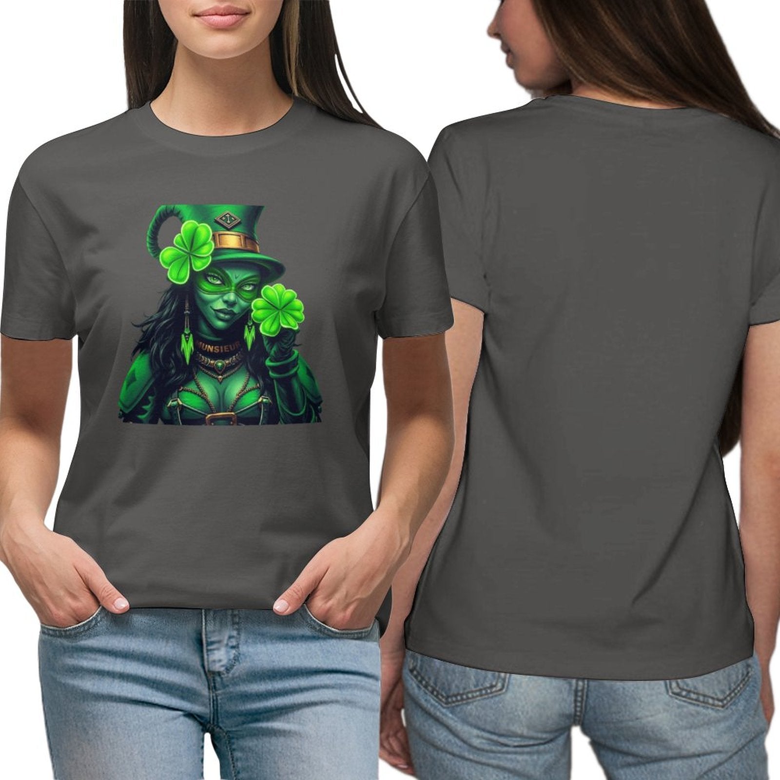 St. Patrick's Day Collection Leprechaun Mafia "Felicia" T-shirt