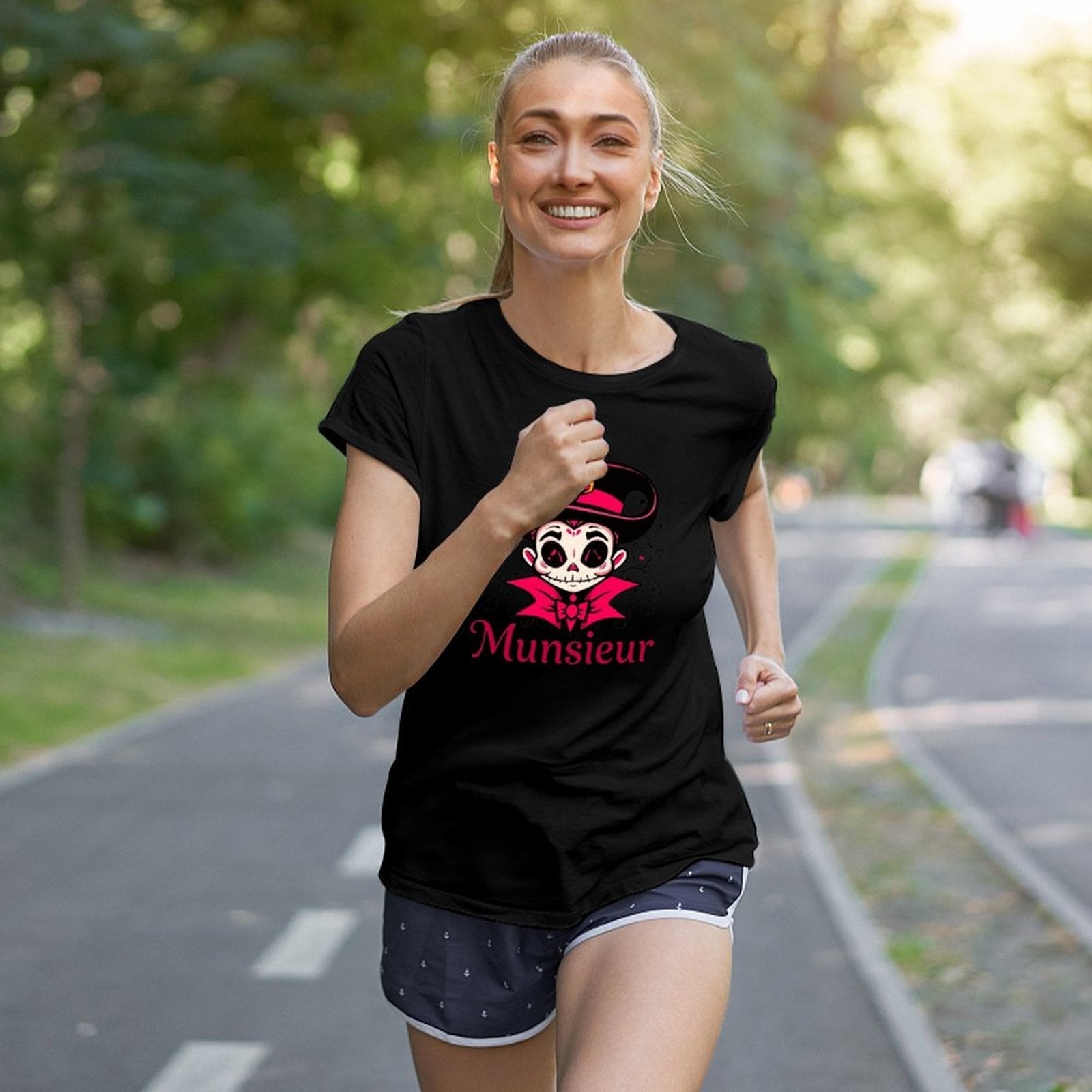 Women's Munsieur T-shirt Valentine's Day Collection "Count Lovie" Streetwear Fashion for Her