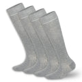 Women’s Bamboo Knee-High Socks 4-Pack – Soft & Breathable