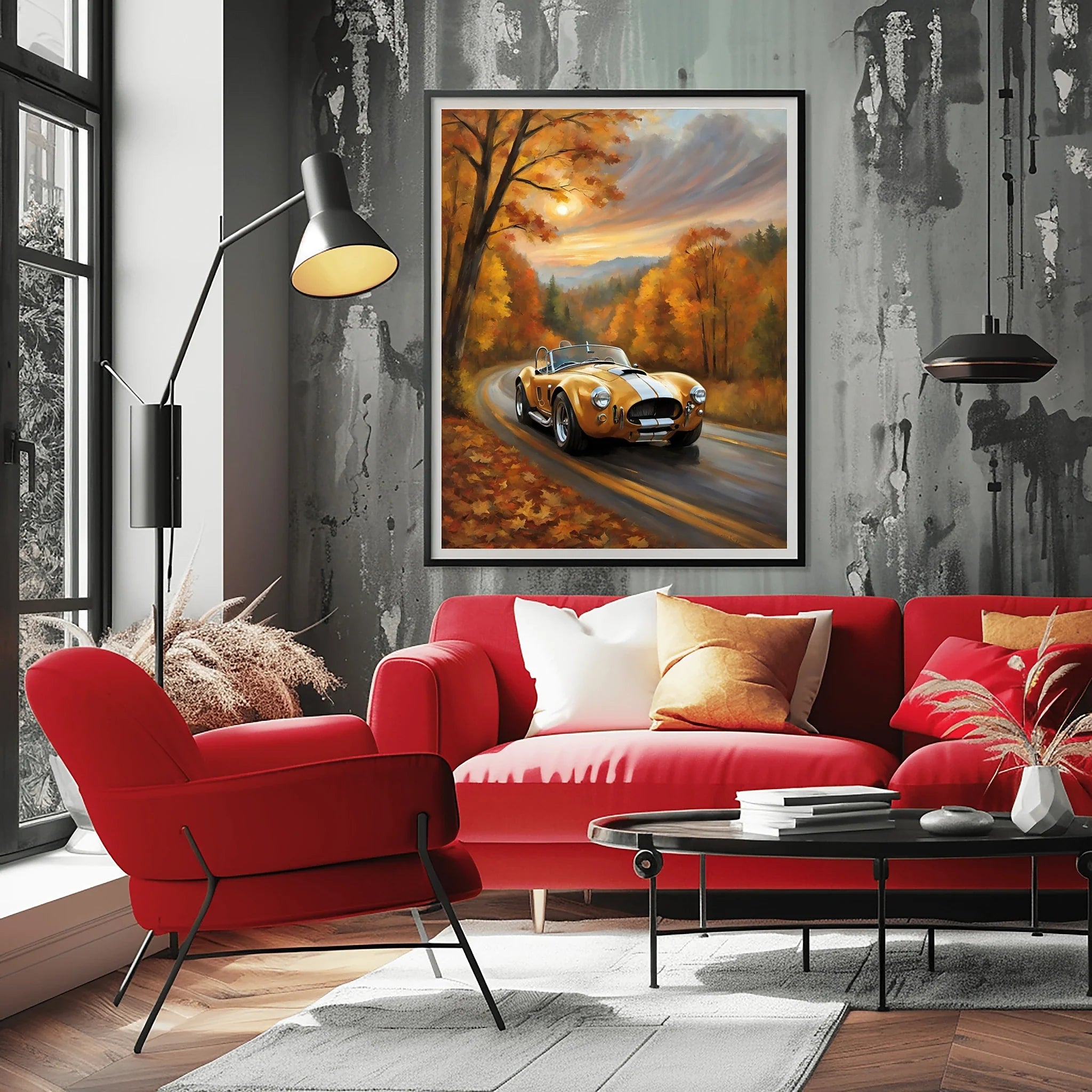 1966 Cobra Racing Heritage - Forest Edition | Poster Canvas