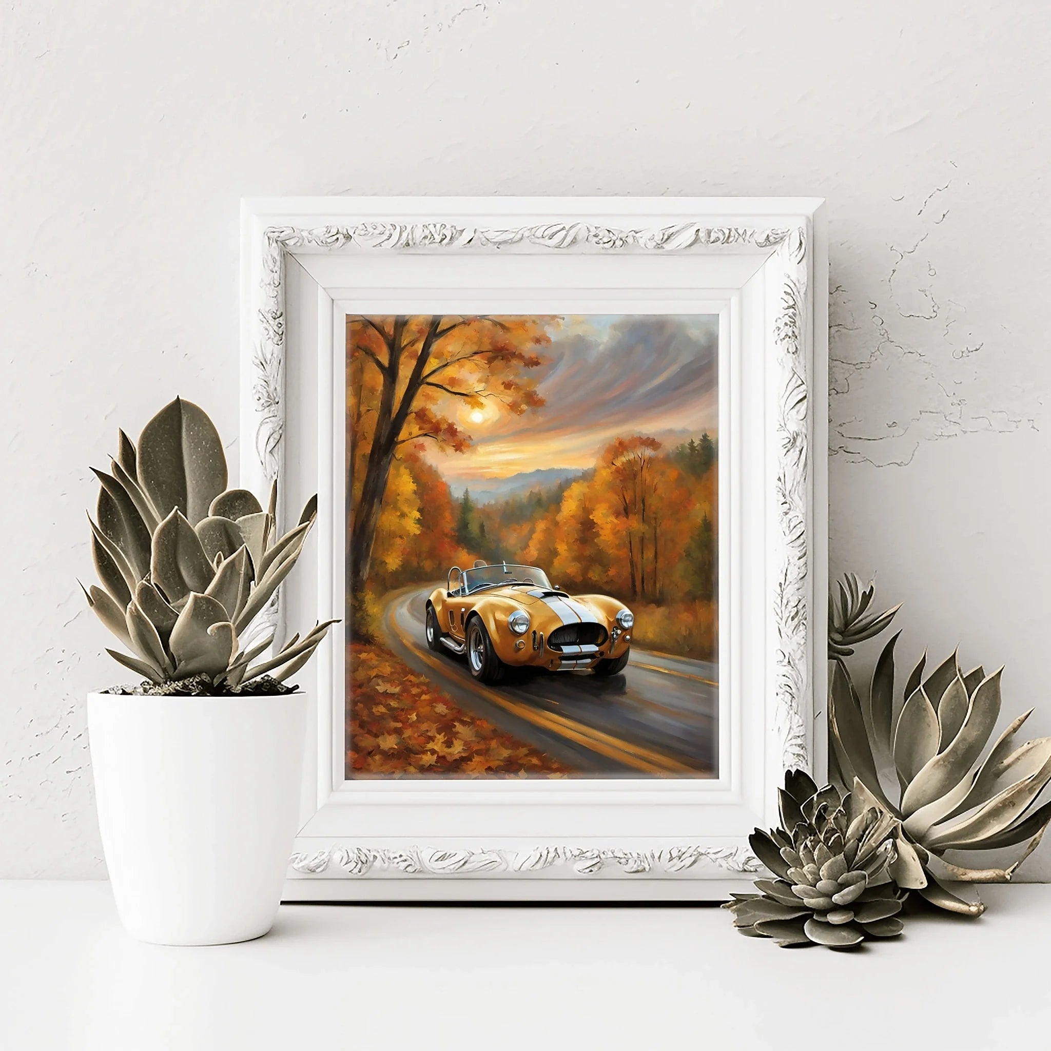 1966 Cobra Racing Heritage - Forest Edition | Poster Canvas