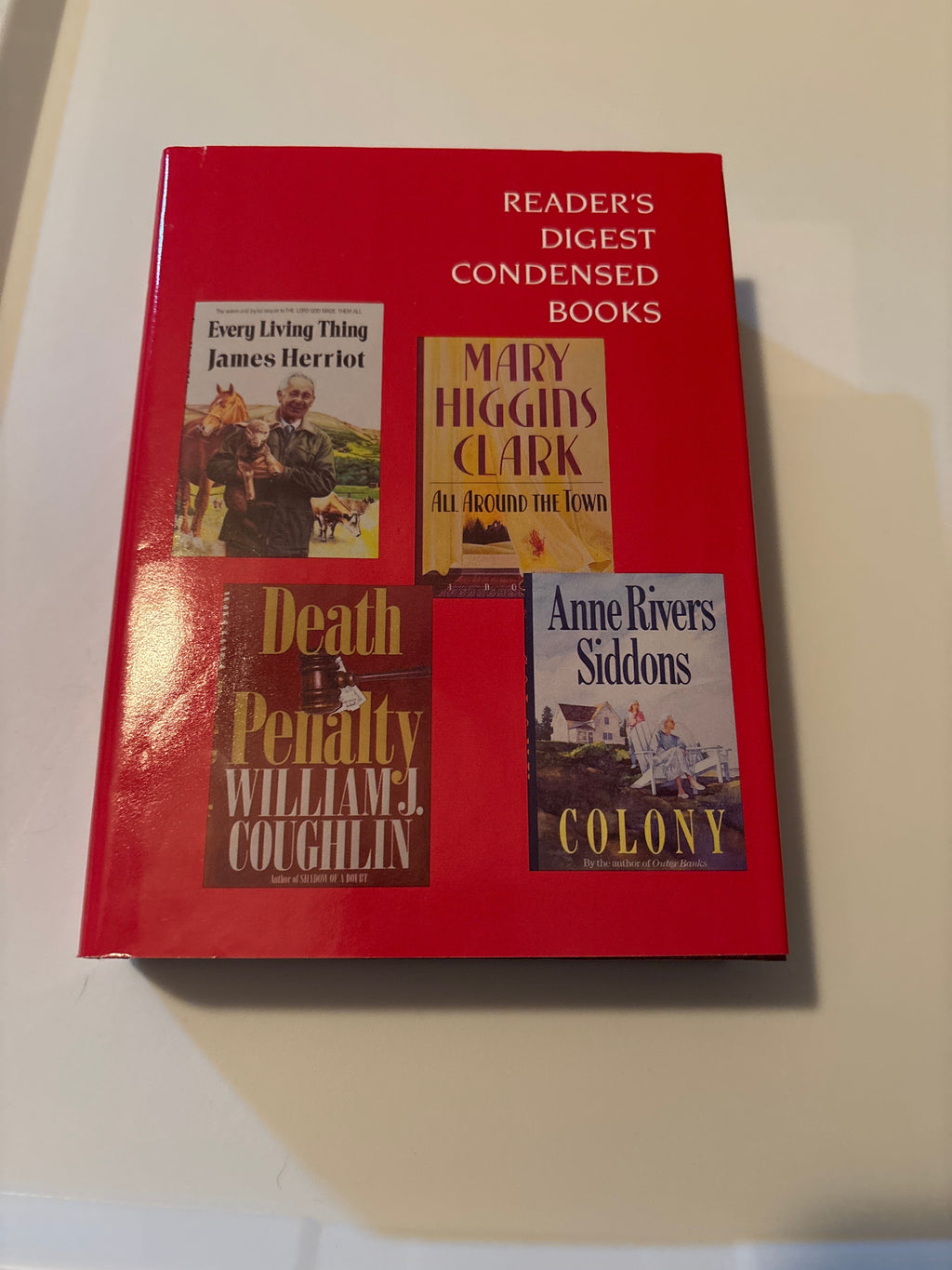 Reader's Digest Condensed Books Volume 1 - 1993 (4 books)