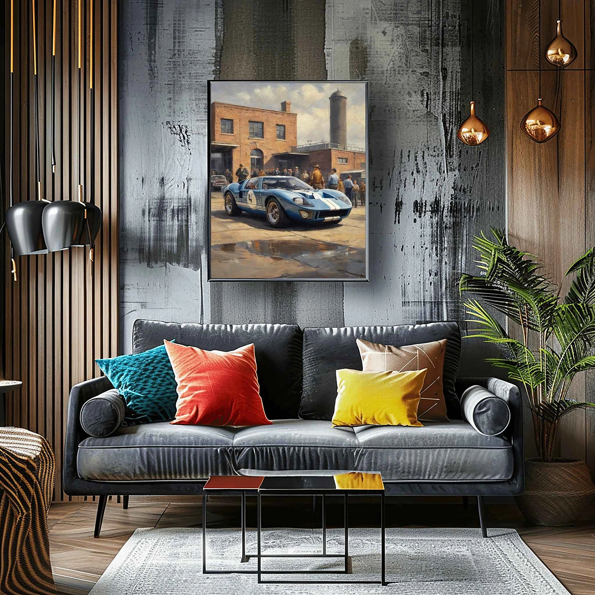 1966 Le Mans Victor - Dearborn Edition | Poster Canvas