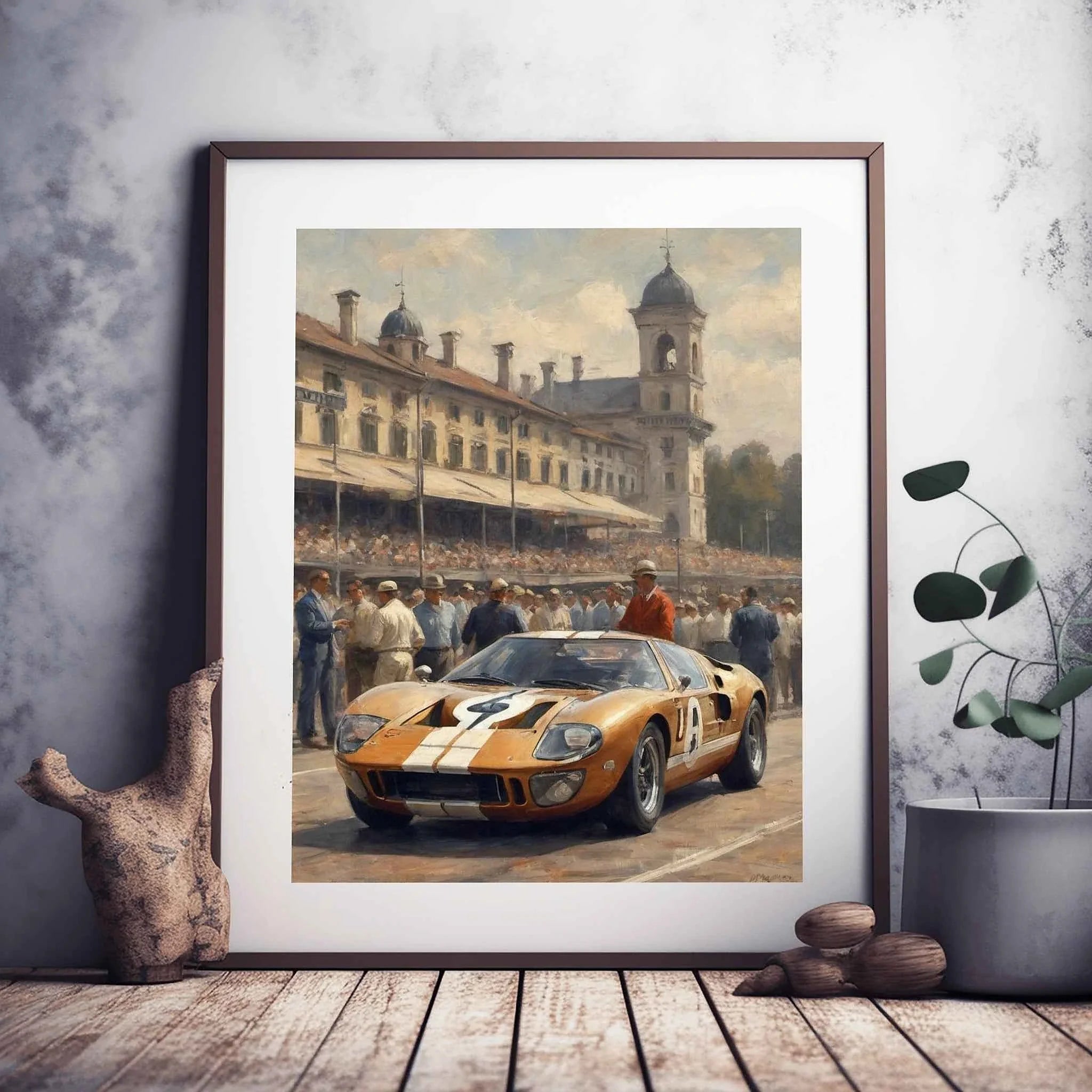 1966 Le Mans Victor - Monza Edition | Poster Canvas