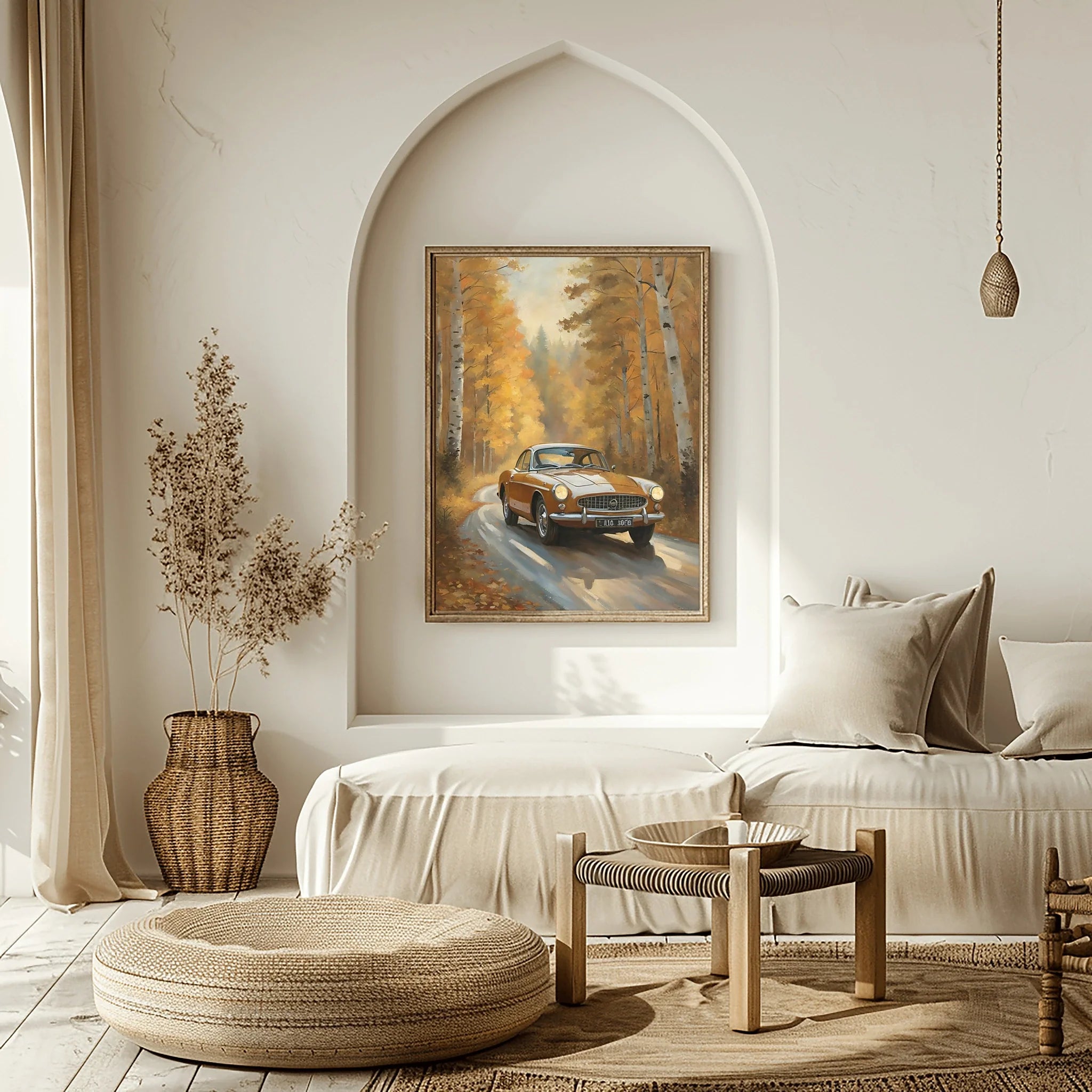 1966 Swedish GT Icon - Forest Edition | Poster Canvas